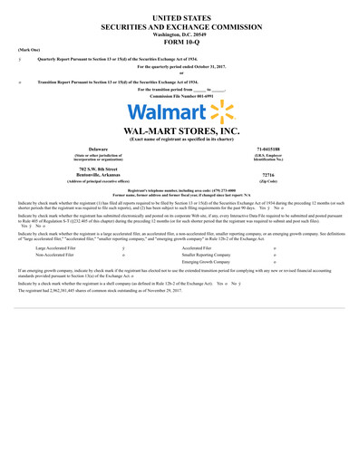 Miniature Walmart Rapport trimestriel 2017-q3