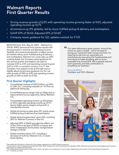 Miniature Walmart Rapport trimestriel 2025-q1