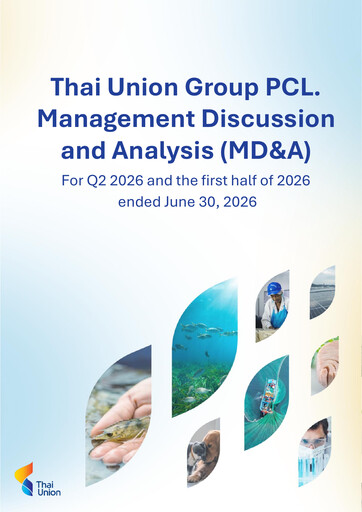 Miniature Thai Union Group Rapport trimestriel 2026-q2
