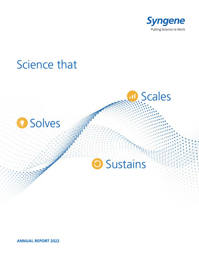 Thumbnail Syngene International Annual Report 2022