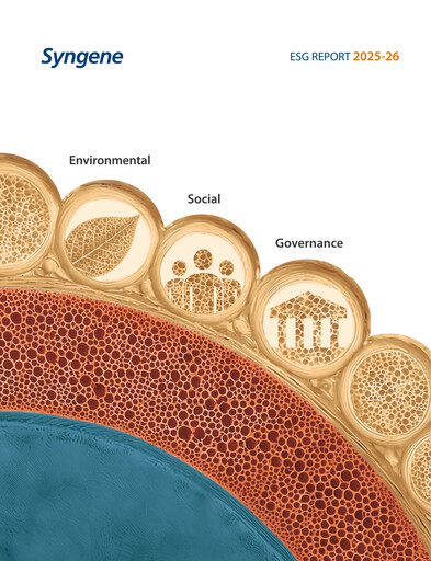 Thumbnail Syngene International ESG Report 2025-2026