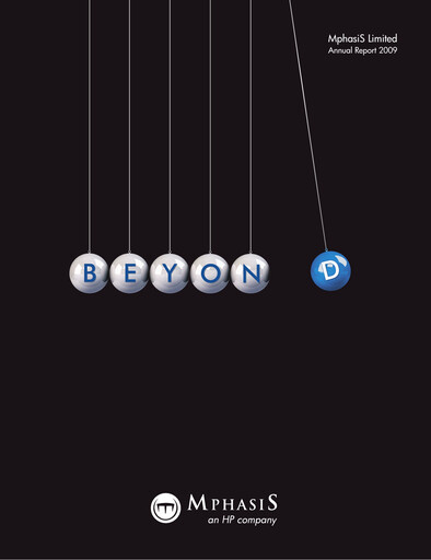 Thumbnail Mphasis
 Annual Report 2009