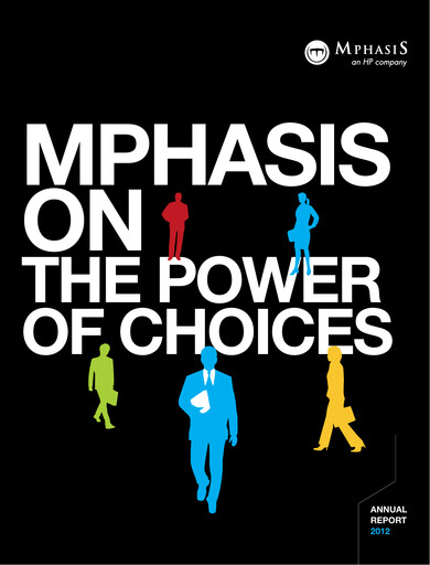 Thumbnail Mphasis
 Annual Report 2012