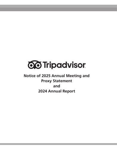 Thumbnail TripAdvisor Annual Report 2024