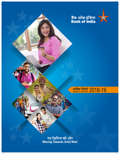 Thumbnail Bank of India
 Annual Report 2018-2019