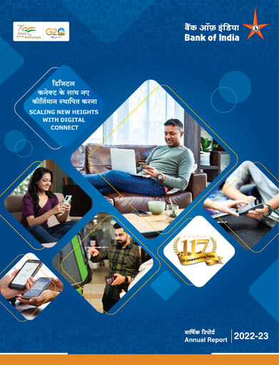 Thumbnail Bank of India
 Annual Report 2022-2023