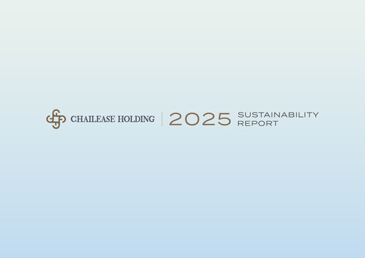 Miniature Chailease Holding Rapport de durabilité 2025