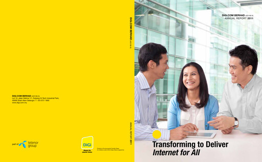 Thumbnail Celcomdigi Annual Report 2011