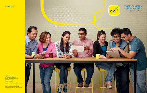 Thumbnail Celcomdigi Annual Report 2015