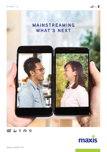 Thumbnail Maxis Berhad Annual Report 2017