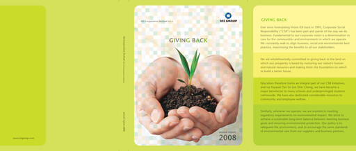 Thumbnail IOI Corporation Berhad Annual Report 2008