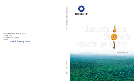 Thumbnail IOI Corporation Berhad Annual Report 2012