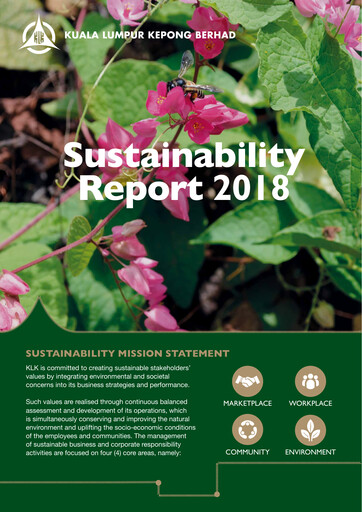 Thumbnail Kuala Lumpur Kepong Sustainability Report 2018