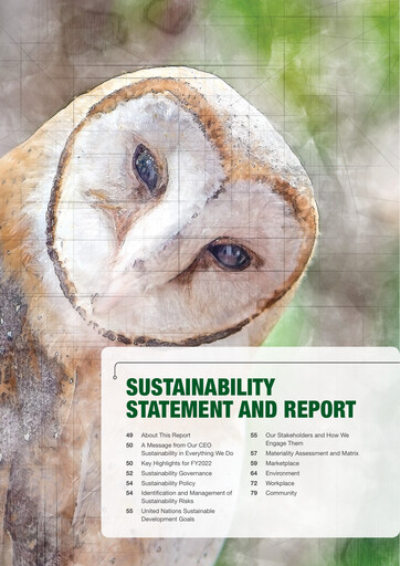 Thumbnail Kuala Lumpur Kepong Sustainability Report 2022