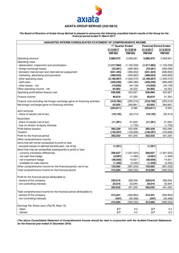 Thumbnail Axiata Group Quarterly Report 2017-q1