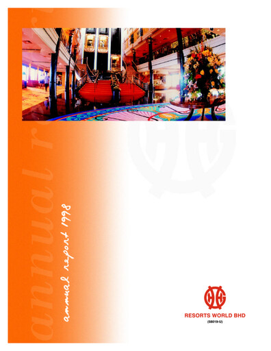 Thumbnail Genting Malaysia Berhad Annual Report 1998