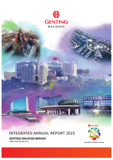 Thumbnail Genting Malaysia Berhad Annual Report 2025