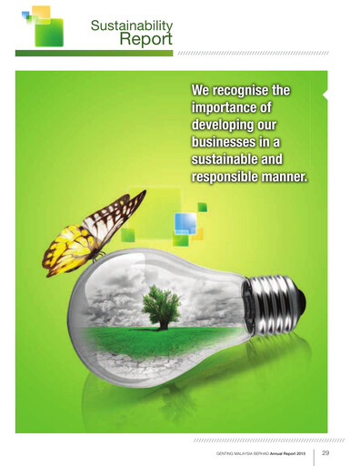 Thumbnail Genting Malaysia Berhad Sustainability Report 2013