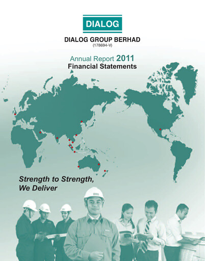 Thumbnail Dialog Group Financial Statement 2011