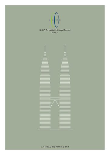 Thumbnail KLCC Property Holdings Annual Report 2012
