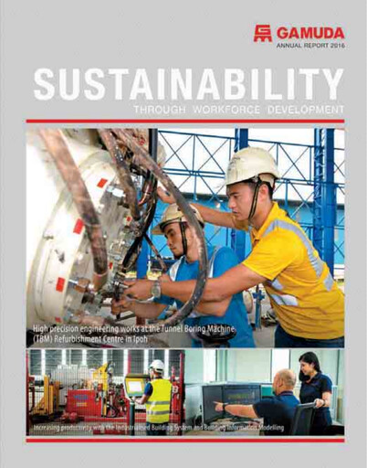 Thumbnail Gamuda Berhad Annual Report 2016
