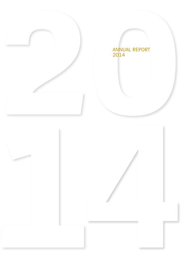 Miniature BlueNord ASA Rapport annuel 2014