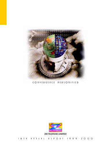 Thumbnail Zee Entertainment Annual Report 1999-2000
