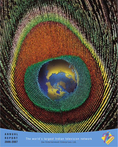 Thumbnail Zee Entertainment Annual Report 2006-2007