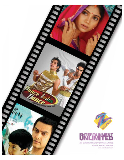 Thumbnail Zee Entertainment Annual Report 2008-2009