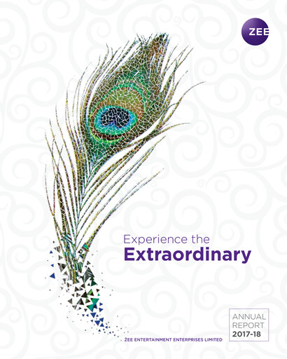 Thumbnail Zee Entertainment Annual Report 2017-2018