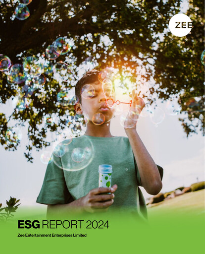 Thumbnail Zee Entertainment ESG Report 2024