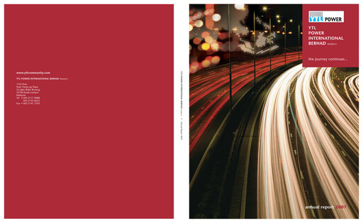 Thumbnail YTL Power International Annual Report 2007