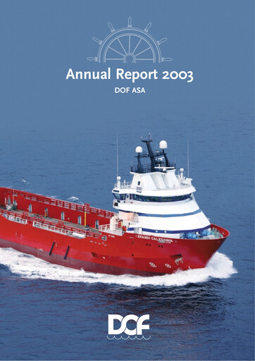 Thumbnail DOF Group Annual Report 2003