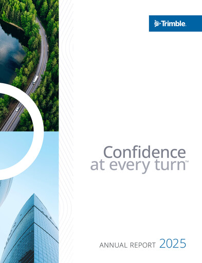 Thumbnail Trimble Annual Report 2025