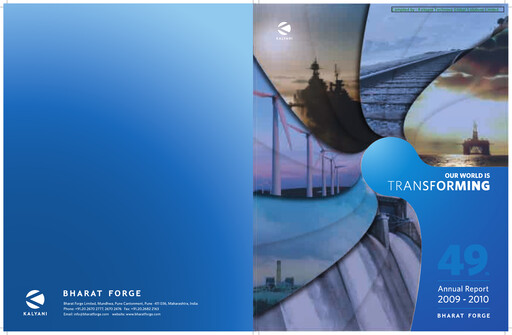Thumbnail Bharat Forge
 Annual Report 2009-2010