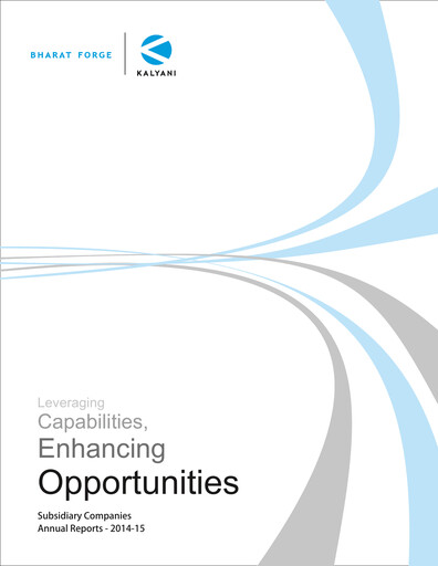 Thumbnail Bharat Forge
 Annual Report 2014-2015