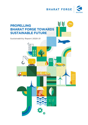 Thumbnail Bharat Forge
 Sustainability Report 2020-2021