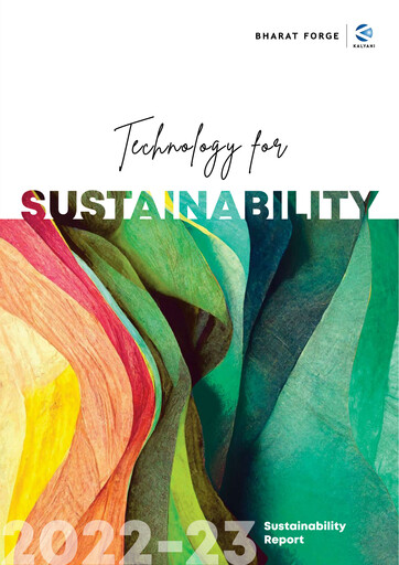 Thumbnail Bharat Forge
 Sustainability Report 2022-2023