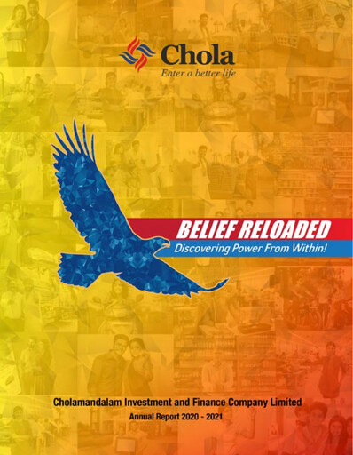 Thumbnail Cholamandalam Investment and Finance Annual Report 2020-2021