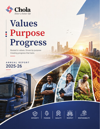 Miniature Cholamandalam Investment and Finance Rapport annuel 2025-2026