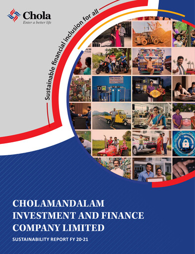 Thumbnail Cholamandalam Investment and Finance Sustainability Report 2020-2021
