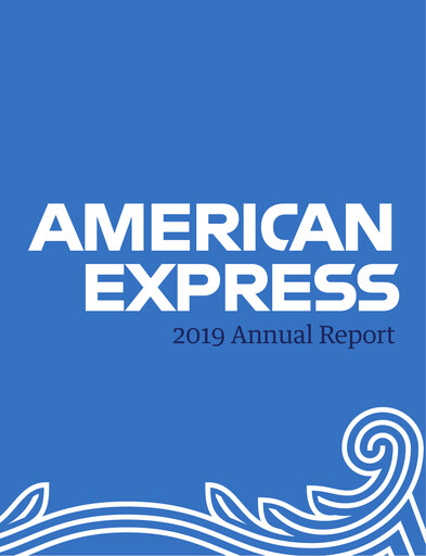 Thumbnail American Express Annual Report 2019