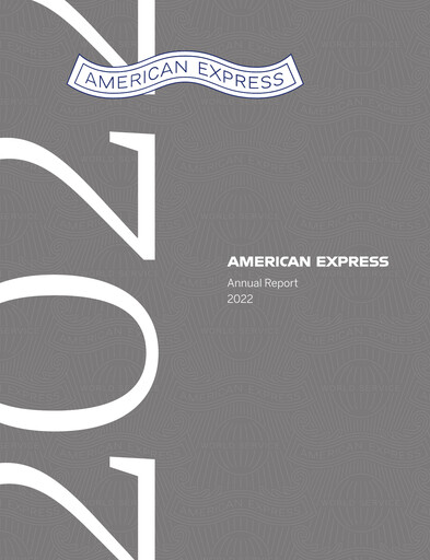 Thumbnail American Express Annual Report 2022