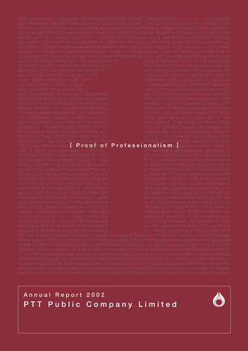 Thumbnail PTT PCL Annual Report 2002