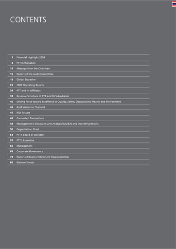 Thumbnail PTT PCL Annual Report 2003