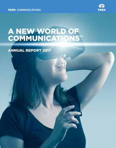 Miniature Tata Communications Rapport annuel 2017