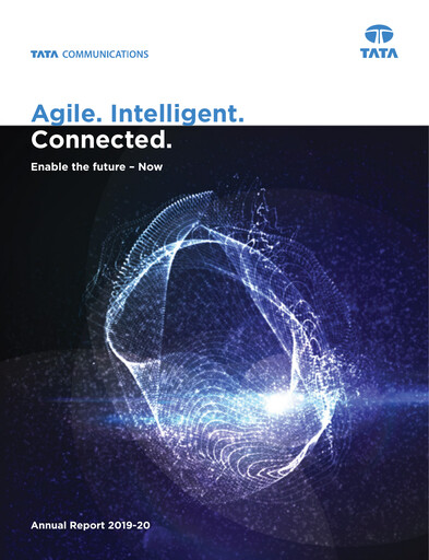 Miniature Tata Communications Rapport annuel 2019-2020