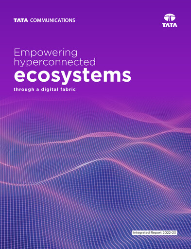 Miniature Tata Communications Rapport annuel 2022-2023