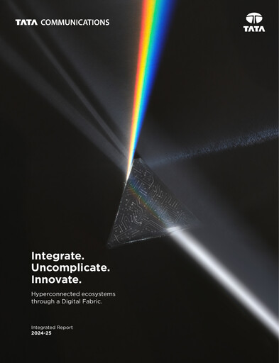 Miniature Tata Communications Rapport annuel 2024-2025