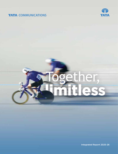 Thumbnail Tata Communications Annual Report 2025-2026